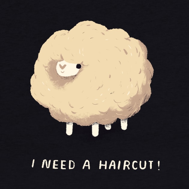 i need a haircut! overgrown sheep by Louisros